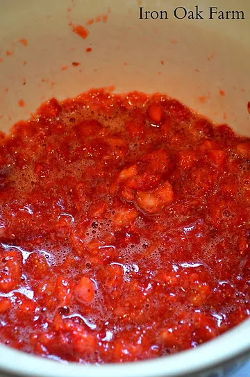 Mashed Strawberries
